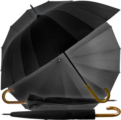 Zdjęcie produktu dla Parasol automatyczny przeciwdeszczowy niezniszczalny parasolka 24 druty xxl