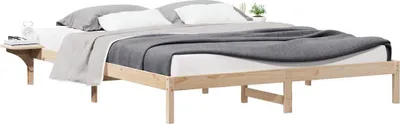 Obrázek produktu pro Postelový rám s nočními stolky Přírodní 180 x 220 cm