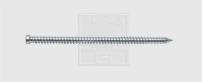 Produktbild von Rahmenschraube ohne Kopf TX30 7,5 x 132 mm Stahl verzinkt 50 Stück