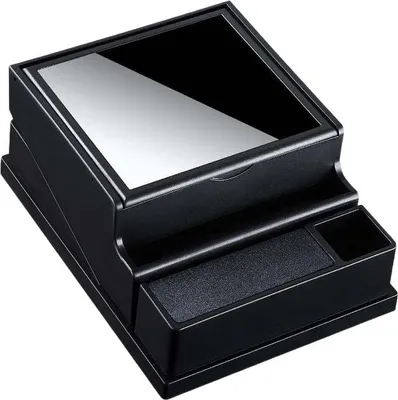Image de INF Distributeur de Cigarettes Automatique - Grande Capacité 40 Cigarettes, Portable pour Voiture et Maison Le noir