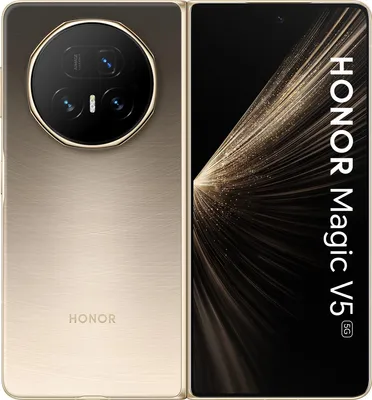 Obrázek produktu pro Honor Magic V5, 20,2 cm (7.95"), 16 GB, 512 GB, 50 MP, Android 15, Zlato