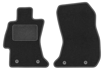 Immagine prodotto di Tappetini anteriori in moquette per Subaru Impreza V 2016- (hatchback/station wagon) – 2 pezzi, grigio grafite, su misura – Wielganizator LUX