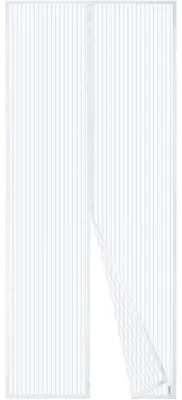 Produktbild von Fliegengitter Tür Magnet Insektenschutz 100x240cm Weiß Klebemontage