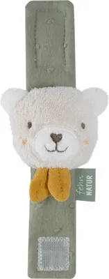 Obrázek produktu pro Baby Fehn Chrastící náramek medvěd, FehnNatur 3.0