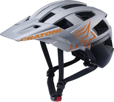 Produktbild von CRATONI MTB - Fahrradhelm AllSet Pro silber/orange matt