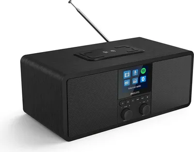 Immagine prodotto di Radiosveglia nera con doppia sveglia Philips TAR8805