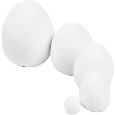Produktbild von Creativ Company 54150, Weiß, Baumwolle, Eier, 200 Stück(e)