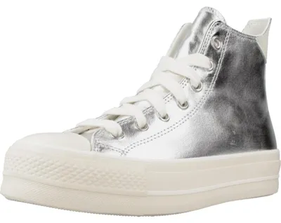 Produktbild von CONVERSE CHUCK TAYLOR ALL STAR LIFT PLATFORM METALLIC Silber