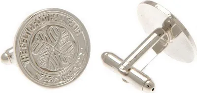 Produktbild von Celtic FC - Manschettenknöpfe, Wappen BS4342 (Einheitsgröße) (Silber)