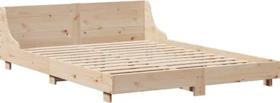 Produktbild von Massivholzbett ohne Matratze 140x190 cm Kiefernholz