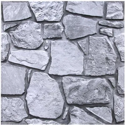 Produktbild von 3D Wandpaneel PVC Steenlook 30x30cm Selbstklebend