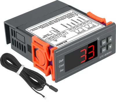 Obrázok produktu pre Digitálny regulátor teploty STC-8080A+ Termostat chladničky pre automatické odmrazovanie chladničky so sondou NTC 220V