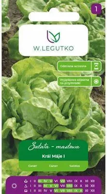 Zdjęcie produktu dla Nasiona Sałata Kral Maje I 150nas. - W.Legutko