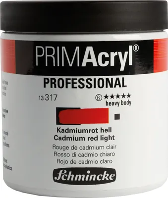 Produktbild von PRIMAcryl - Kadmiumrot hell - 237ml Feinste Künstler Acrylfarbe Schmincke 13 317 053
