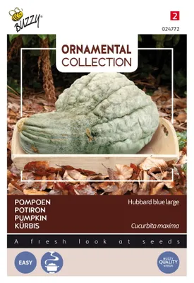 Produktbild von Buzzy Ornamental Kürbis Hubbard Large Blue Samen - Ca. 3 gr | Buzzy_024772