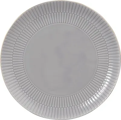 Produktbild von Seltmann Weiden Amina silbergrau/Goldrand Frühstücksteller 22,5 cm