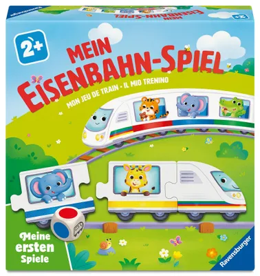 Productafbeelding van Mijn Ravensburger treinspel, artikelnummer 12010010