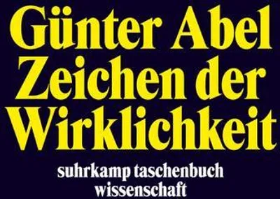 Obrázek produktu pro Zeichen der Wirklichkeit
