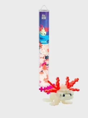 Produktbild von PLUS-PLUS 100 Kreativ Bausteine Axolotl