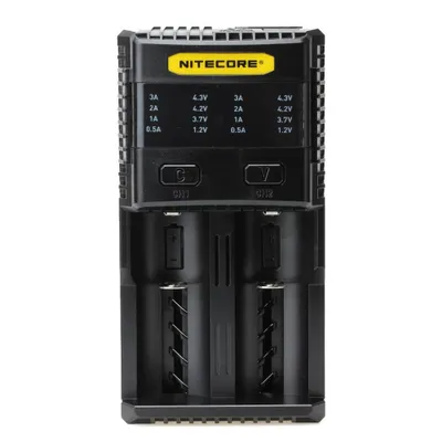 Produktbild von Nitecore D4, Lithium-Ion (Li-Ion), Nickel-Cadmium (NiCd), Nickel-Metallhydrid (NiMH), AA, AAA, AAAA, C