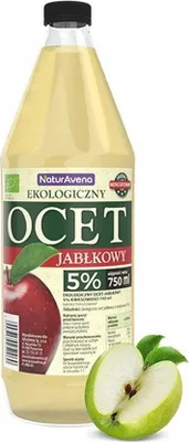 Produktbild von APFELESSIG 5% UNFILTERT  750 ml - NATURAVENA