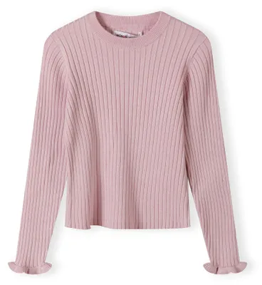 Produktbild von Minoti Pullover Hellrosa Gr. 146 für Mädchen