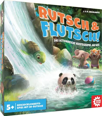 Zdjęcie produktu dla Game Factory Rutsch & Flutsch, Gra planszowa, Strategia, 5 lat(a), 15 min, Gra rodzinna