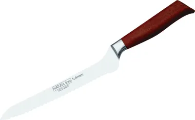 Produktbild von Burgvogel NATURA line Brotmesser mit Wellenschliff - Klinge: 20 cm, geschmiedet