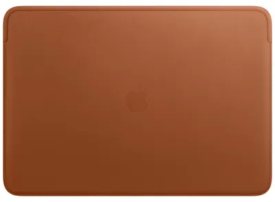 Productafbeelding van Apple Leather Laptophoes 16 inch - Laptopsleeve - Saddle Brown