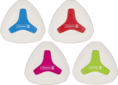 Produktbild von BRUNNEN Radiergummi Frisbee FARBL.SORTIERT