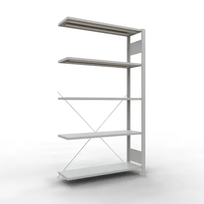 Produktbild von Bürorgeal Stecksystem Anbauregal - 1800x1000x300mm, Typ 85 kg