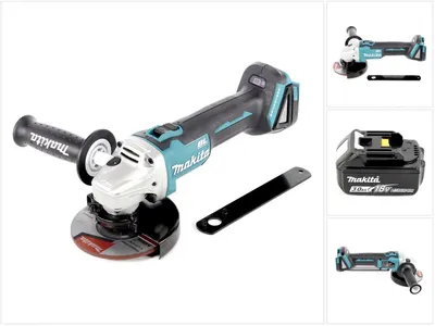 Immagine prodotto di Makita DGA 506 F1 Smerigliatrice angolare a batteria 18V 125mm Brushless + 1x Batteria 3,0Ah - senza caricatore