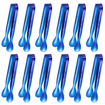 Produktbild von Zuckerzange, Eiszange, Mini-Servierzange aus Edelstahl, Vorspeisenzange, kleine Küchenzange