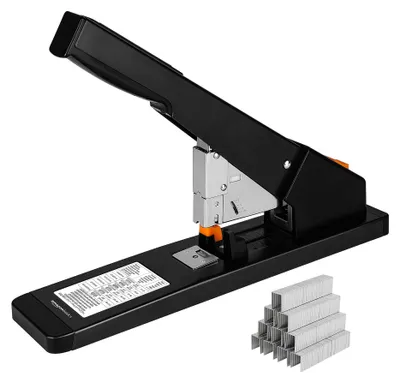 Produktbild von A. Basics Profi-Heftgerät, 210 Blatt, Schwarz