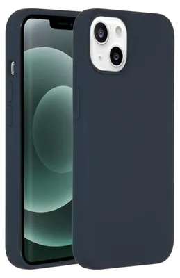 Immagine prodotto di Custodia in silicone liquido Accezz con MagSafe per iPhone 13 Mini - Blu scuro