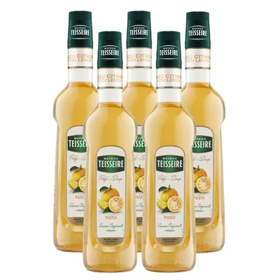 Zdjęcie produktu dla Syrop do napojów Mathieu Teisseire Yuzu 0,7 l (opakowanie 5 sztuk)