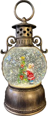 Produktbild von Wasserlaterne, Weihnachtsdeko, ohne 3 x AA-Batterien, 11 x 11 x 24 cm, Uniplant