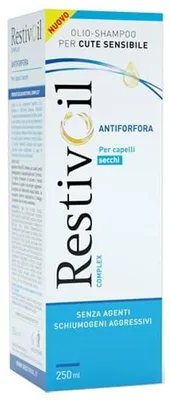 Produktbild von Restivoil Complex Anti-Schuppen Shampoo für trockenes Haar, ohne SLES und SLS, 250 ml