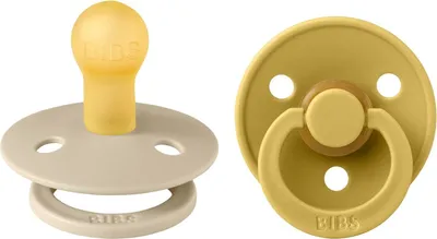Produktbild von Bibs Schnuller - Colour 2er Pack - Vanilla / Mustard