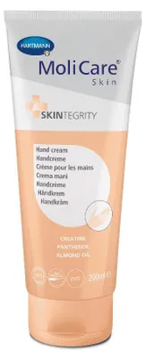 Produktbild von HARTMANN MoliCare Skin Handcreme intensive Pflege für sehr trockene, rissige Hände., 200 ml Creme