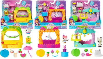 Immagine prodotto di SPIN MASTER Set cuccia per gatti Gabi, girello con figura, mix 6069729 / 3