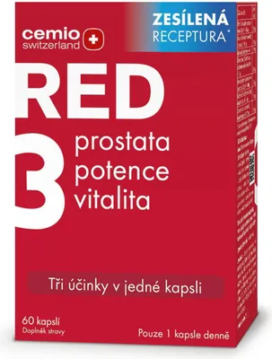Produktbild von Cemio RED3, 60 Kapseln NOVÝ
