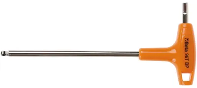 Produktbild von BETA Sechskant Stiftschlüssel 96TBP mit Quergriff und Kugelkopf 8.0 mm
