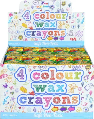 Image de Henbrandt - Crayon de couleur pirate, cire (pack de 120) SG39103 (Taille unique) (Coloré)
