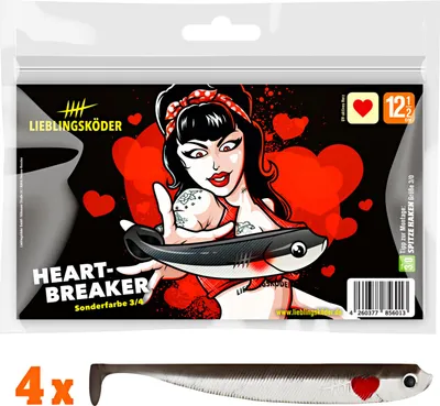 Produktbild von Lieblingsköder Lieblingsköder Heartbreaker Gummifisch Farbe: Heartbreaker