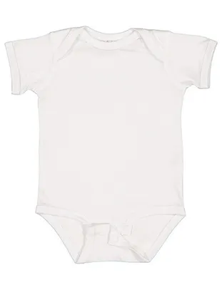 Image de Rabbit Skins Infant Fine Jersey Body à manches courtes