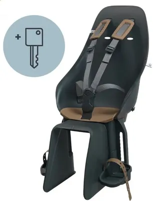 Produktbild von Urban Iki Ta-Ke Fahrradkindersitz EasyFix Version Klicksystem schwarz braun bincho kurumi