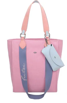 Produktbild von Fritzi aus Preußen Izzy02 Canvas Tote Shopper Handtasche, Farbe:Rosy