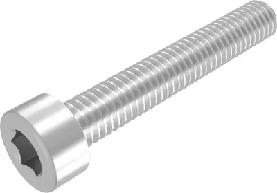 Produktbild von SECCARO Zylinderschraube M8 x 50 mm, Edelstahl V2A VA A2, DIN 912 / ISO 4762, Innensechskant, Vollgewinde, 20 Stück