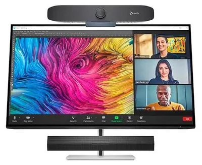 Produktbild von HP Serie 7 Pro 31,5-Zoll 4K-Thunderbolt 4-Monitor – 732pk, 80 cm (31.5"), 3840 x 2160 Pixel, 4K Ultra HD, LCD, 5 ms, Schwarz, Silber
